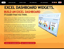Tablet Screenshot of exceldashboardwidgets.com